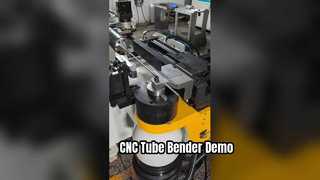CNC50REM PLC নিয়ন্ত্রিত CNC টিউব বেন্ডিং মেশিন স্টিল আয়রন পাইপের ডেমো দেখুন